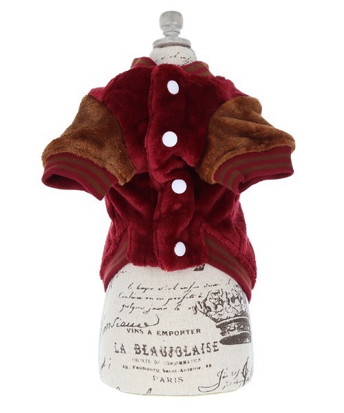 XLARGE(エクストララージ)の「XLARGE/OGフリーススタジャン(ペットウェア・メンズ・ブラック/レッド・L/S/M/XS/2L/3L)」の5枚目の写真