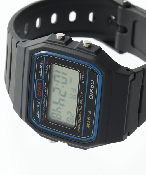 CASIO(カシオ)の「【CASIO / カシオ】Collection F-91W-1JH(アナログ腕時計・メンズ・ブラック・FREE)」の10枚目の写真