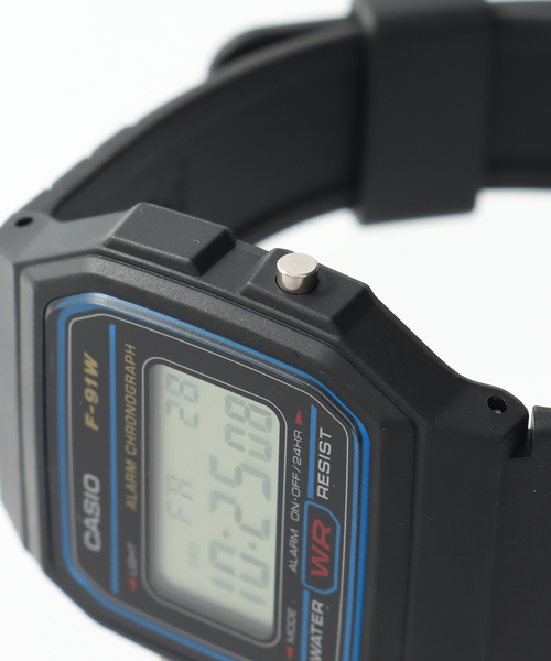 CASIO(カシオ)の「【CASIO / カシオ】Collection F-91W-1JH(アナログ腕時計・メンズ・ブラック・FREE)」の8枚目の写真