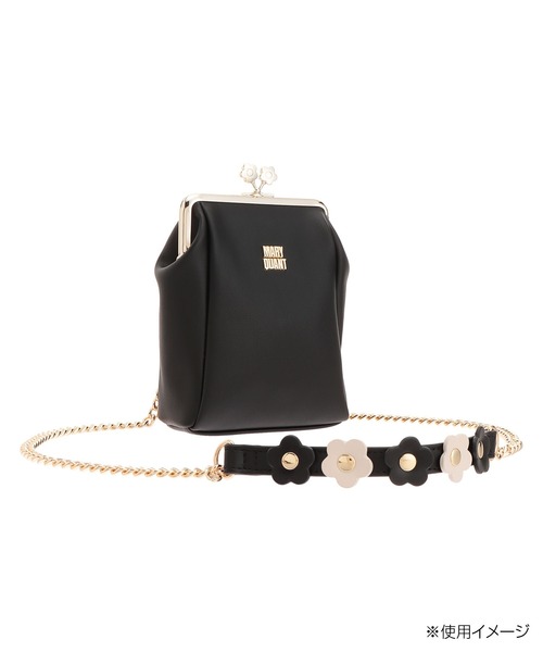 MARY QUANT（マリークワント）の「メニーデイジーカシメ ショルダーベルト（その他小物・レディース・ブルー/ベージュ/ブラック・FREE）」の13枚目の写真