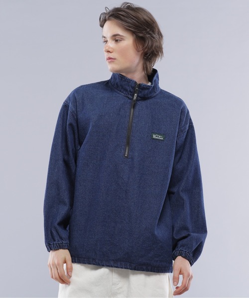 MANASTASH(マナスタッシュ)の「MANASTASH/マナスタッシュ/CHILLIWACK PULLOVER JACKET(ブルゾン・メンズ・グリーン/ネイビー/オレンジ/ナチュラル/インディゴブルー/ブラック・2XL/M/XL/L/S)」の6枚目の写真