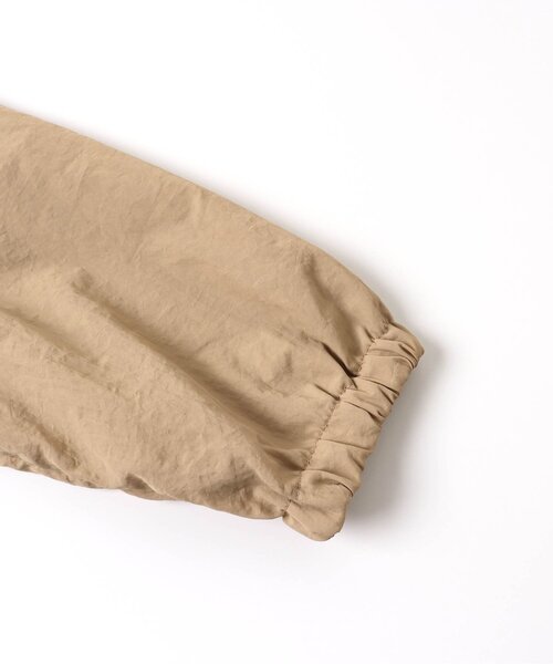 BREEZE（ブリーズ）の「ぺプラムウィンドブレーカー（ナイロンジャケット・キッズ・ベージュ/ピンク・140/110/130/80/90/120/100）」の8枚目の写真