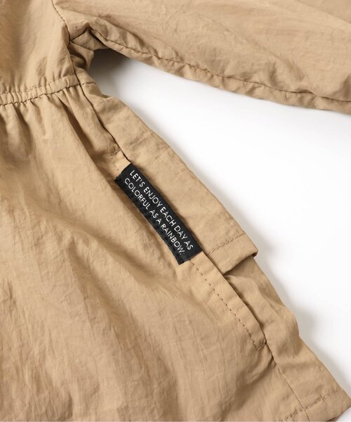 ELISABETTA FRANCHI♡ペプラムウィンドブレーカー セール】 フード収納型ペプラムウィンドブレーカー （ナイロン