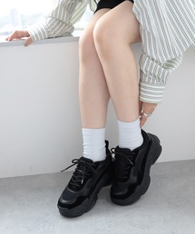 RAGEBLUE | 【WOMENS】ボリュームソールスニーカー(スニーカー)