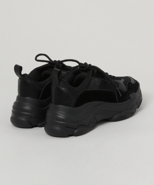 RAGEBLUE（レイジブルー）の「【WOMENS】ボリュームソールスニーカー（スニーカー・レディース・ホワイト/ブラック・SMALL/MEDIUM/LARGE）」の5枚目の写真