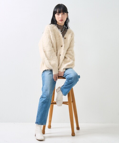 FREAK'S STORE｜ビッグシルエット ボリューム シャギーニット