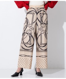 Settimissimo | スカーフプリントイージーパンツ(その他パンツ)