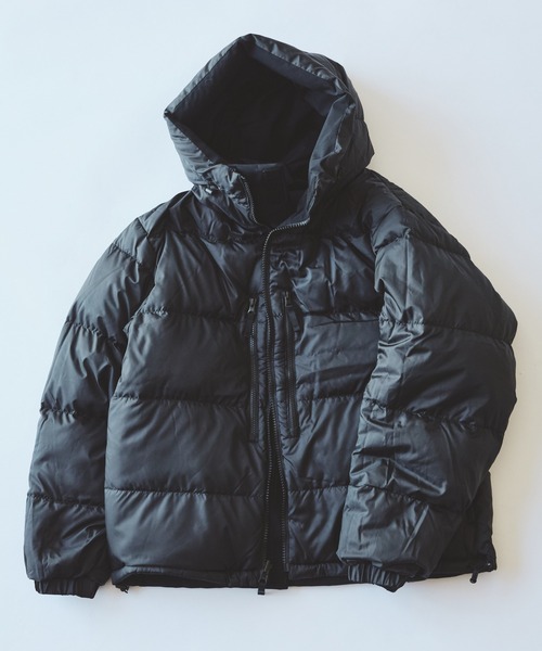 ワイドフィット Dermizax (TM) リバーシブル ダウンジャケット（ダウン