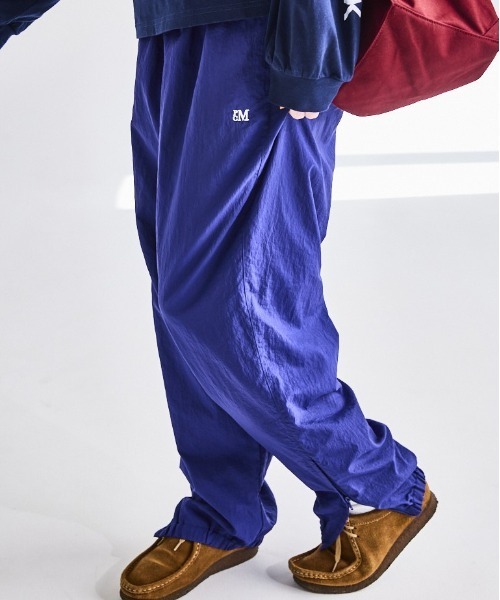 PARROTT CANVAS(パロットキャンバス)の「PCM NYLON EASY PANTS/ナイロンイージーパンツ(その他パンツ・レディース・ブラック/ワインレッド/ブルー・M/S)」の1枚目の写真