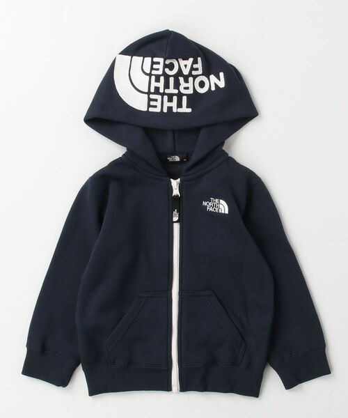 THE NORTH FACE（ザノースフェイス）の「ザ ノース フェイス THE NORTH FACE Rearview FullZip Hoodie_キッズ リアビューフルジップフーディ（パーカー・キッズ・グリーン/ネイビー/ピンク・130cm/110cm/120cm/100cm/150cm/140cm）」の2枚目の写真