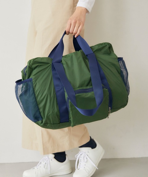 セール】【TRIP.INN】2WAYポケッタブルボストンバッグ（ボストンバッグ