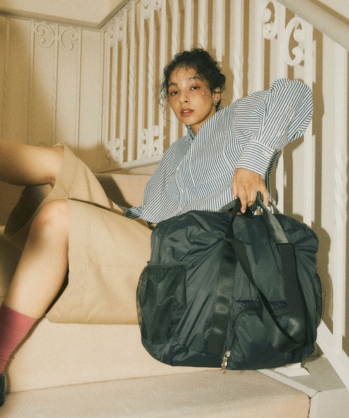 セール】【TRIP.INN】2WAYポケッタブルボストンバッグ（ボストンバッグ