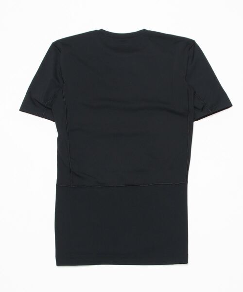 Reebok（リーボック）の「ショートスリーブ コンプ Tシャツ / SHORT SLEEVE COMP TEE（Tシャツ/カットソー・メンズ・ブラック・X-SMALL/LARGE/X-LARGE/MEDIUM/SMALL/XX-LARGE）」の2枚目の写真