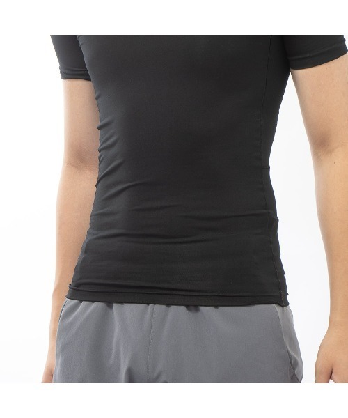 Reebok（リーボック）の「ショートスリーブ コンプ Tシャツ / SHORT SLEEVE COMP TEE（Tシャツ/カットソー・メンズ・ブラック・X-SMALL/LARGE/X-LARGE/MEDIUM/SMALL/XX-LARGE）」の5枚目の写真