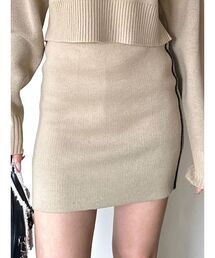 EMODA | チューズラインロゴスカート【セットアップ着用可能】(スカート)