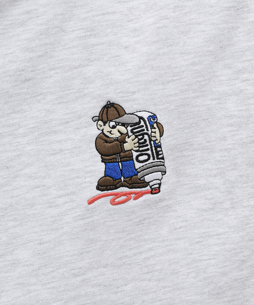 ONLY NY（オンリーニューヨーク）の「【ONLY NY / オンリーニューヨーク】GRAFF WRITER HOODIE（パーカー・メンズ・チャコールグレー・MEDIUM/LARGE）」の3枚目の写真
