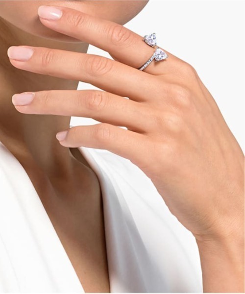 SWAROVSKI(スワロフスキー)の「【SWAROVSKI】Attract Soul/リング(リング・レディース・シルバー・FREE)」の1枚目の写真