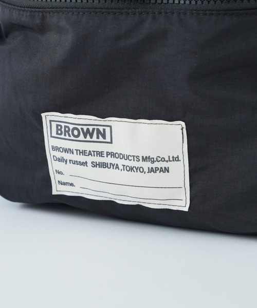 BROWN THEATRE PRODUCTS（ブラウンシアタープロダクツ）の「【BROWN THEATRE PRODUCTS別注】 ドロストリュックサック（バックパック/リュック・レディース・ベージュ/ブラック・FREE）」の16枚目の写真