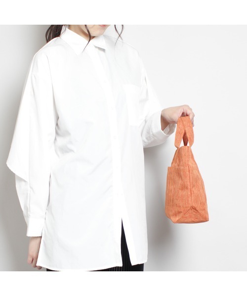 moz(モズ)の「【公式】moz モズ ポイント 沢山 荷物 を すっきり 収納 通勤 や お出かけ サブバッグ に 大活躍(トートバッグ・レディース・グリーン/ホワイト/グレー/ブラック/オレンジ/ネイビー・ONE SIZE)」の22枚目の写真