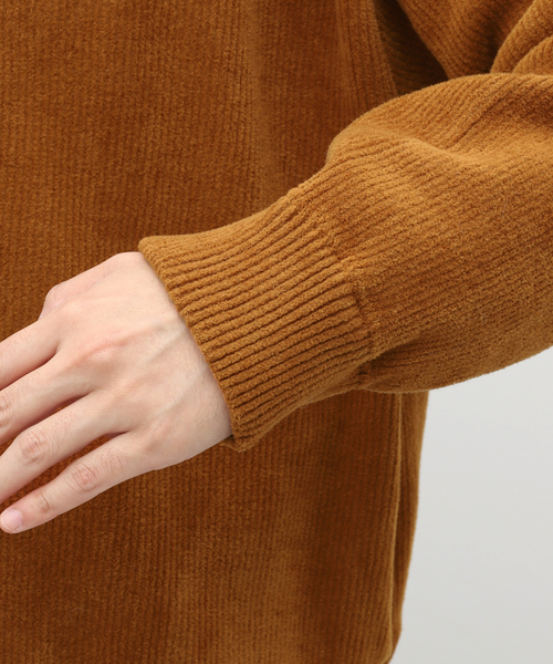 crepuscule(クレプスキュール)の「【CREPUSCULE / クレプスキュール】Corduroy Zip Blouson(カーディガン/ボレロ・メンズ・ブラック/キャメル・1/2)」の17枚目の写真