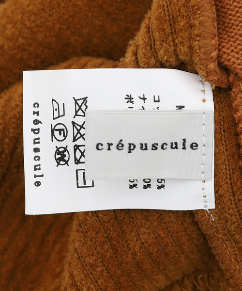crepuscule(クレプスキュール)の「【CREPUSCULE / クレプスキュール】Corduroy Zip Blouson(カーディガン/ボレロ・メンズ・ブラック/キャメル・1/2)」の21枚目の写真