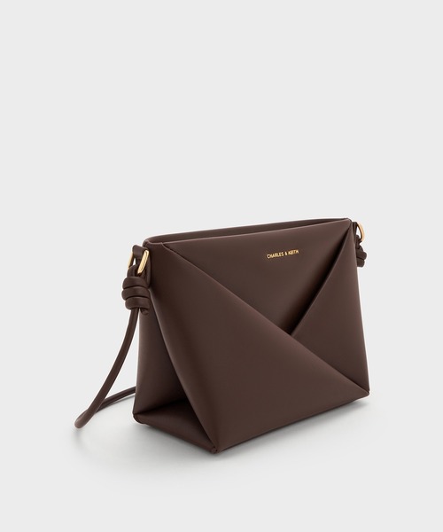 Midori ミドリ ジオメトリッククロスボディバッグ（ショルダー