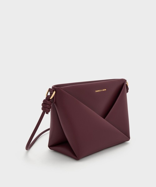 Midori ミドリ ジオメトリッククロスボディバッグ（ショルダー