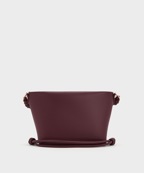 CHARLES & KEITH(チャールズ & キース)の「Midori ミドリ ジオメトリッククロスボディバッグ(ショルダーバッグ・レディース・クリーム/ブラウン系その他/スミクロ/ブラウン系その他7/ワインレッド・S)」の14枚目の写真