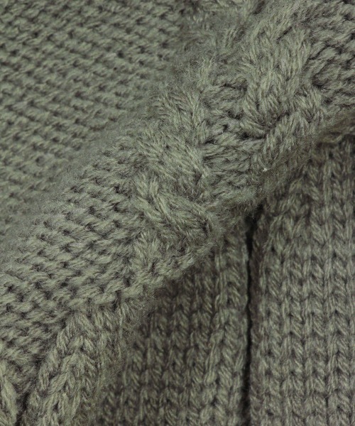 petit main（プティマイン）の「ニットプリーツスカパン（スカート・キッズ・アイボリー/ネイビー/モスグリーン/モカ・M/L/S）」の10枚目の写真