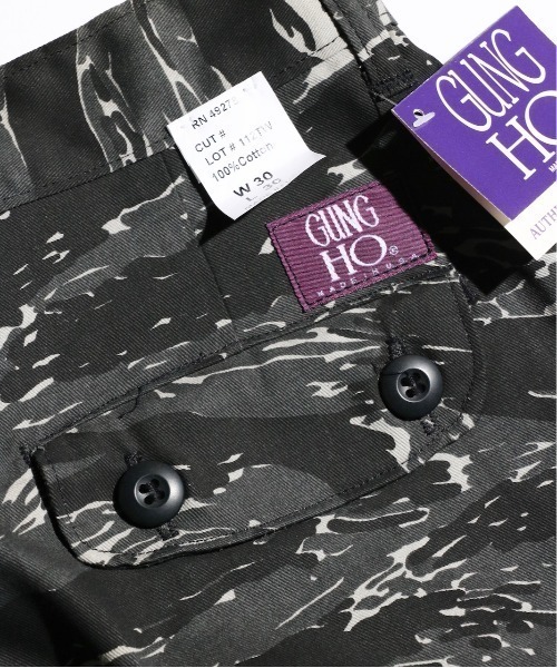 GUNG HO(ガンホー)の「【GUNG HO USA 】 6-POCKET PANTS MADE IN USA カモ柄(その他パンツ・メンズ・ブラック・34inch/32inch/30inch/36inch)」の14枚目の写真