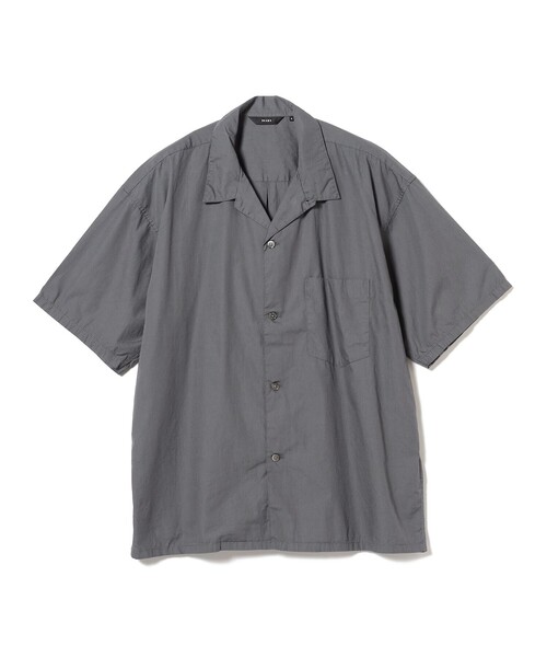 BEAMS（ビームス）の「BEAMS / ベーシック オープンカラー シャツ（シャツ/ブラウス・メンズ・グレー/ブラック/ホワイト・S/M/L/XL）」の19枚目の写真