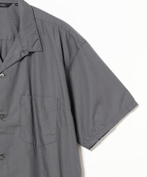 BEAMS（ビームス）の「BEAMS / ベーシック オープンカラー シャツ（シャツ/ブラウス・メンズ・グレー/ブラック/ホワイト・S/M/L/XL）」の21枚目の写真