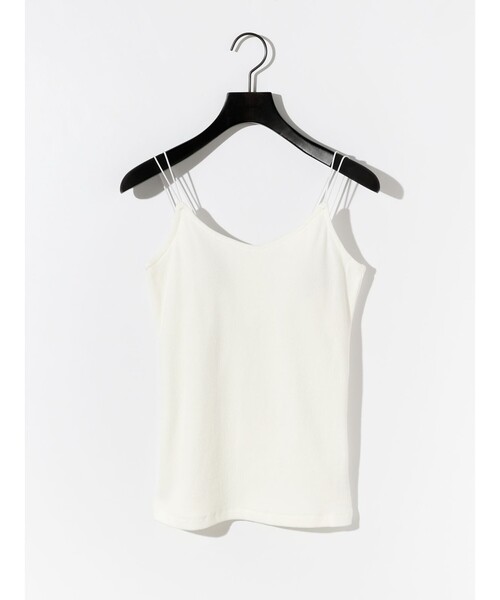 tシャツ MIDIUMISOLID for Ladies パッドブラキャミソール レディース セール】MIDIUMISOLID for Ladies パッドブラキャミソール（T