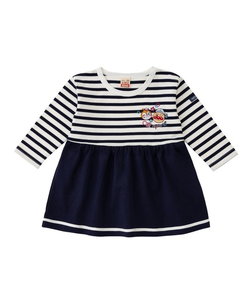 【セール】ボーダー切替ワンピース(ワンピース)|ANPANMAN KIDS COLLECTION(アンパンマンキッズコレクション)