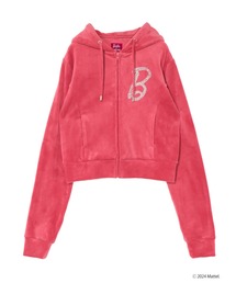 PAMEO POSE　BarbieTM Velor Hoodie Top PAMEO POSE（パメオポーズ）の「【Barbie】Barbie(TM) Velor Hoodie