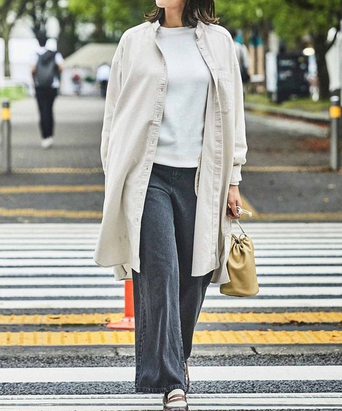 THREE FIFTY STANDARD(スリーフィフティースタンダード)の「THREE FIFTY STANDARDコーデュロイチュニックワンピース〈オフホワイト〉(ワンピース・レディース・オフホワイト・X-LARGE/LARGE/MEDIUM/NM)」の5枚目の写真