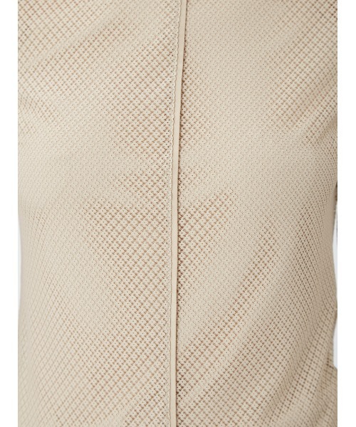 FRAY I.D（フレイアイディー）の「ストレッチラッセルレースボートネックプルオーバー（Tシャツ/カットソー・レディース・ブラック/ベージュ/ホワイト・FREE）」の10枚目の写真