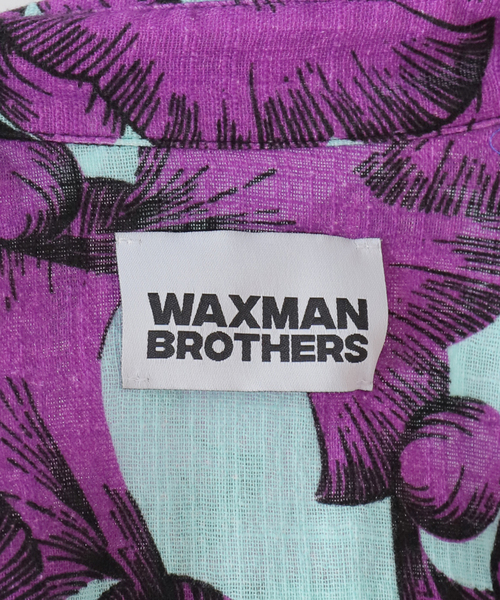 CITYSHOP(シティーショップ)の「【WAXMAN BROTHERS/ワックスマンブラザーズ】Oversize シャツ(シャツ/ブラウス・レディース・パープル/レッド・SMALL)」の11枚目の写真