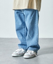 East End Highlanders / ワイドバギーデニムパンツ<100-120cm>