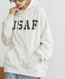 Auntie Rosa Holiday | 裏毛カレッジロゴプルオーバー/フーディー(パーカー)