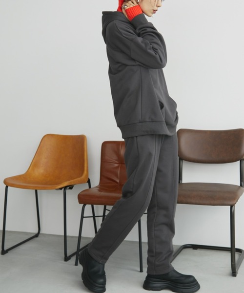 Auntie Rosa Holiday（アンティローザホリデー）の「裏毛カレッジロゴプルオーバー/フーディー（パーカー・レディース・イエロー/チャコールグレー/グレー/ナチュラル・FREE）」の18枚目の写真