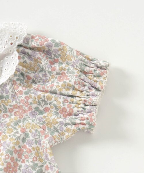 apres les cours（アプレレクール）の「衿フリルボディースーツ（ロンパース・キッズ・ブラック/その他3/アイボリー・80/70）」の19枚目の写真