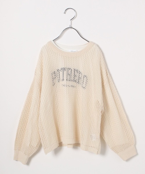 GLOBAL WORK(グローバルワーク)の「メッシュニットセット長袖/996539(ニット/セーター・キッズ・アイボリー/ブルー・120cm/130cm/140cm/150cm/160cm/170cm)」の22枚目の写真
