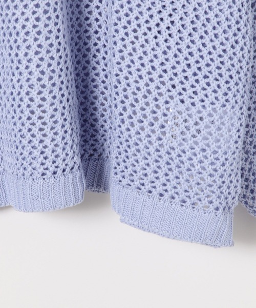 GLOBAL WORK(グローバルワーク)の「メッシュニットセット長袖/996539(ニット/セーター・キッズ・アイボリー/ブルー・120cm/130cm/140cm/150cm/160cm/170cm)」の6枚目の写真