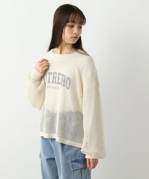 セール】メッシュニットセット長袖/996539（ニット/セーター