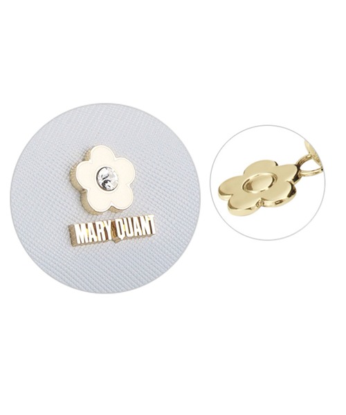 MARY QUANT（マリークワント）の「サフィアーノエポビジューデイジー スクエアペンケース（ステーショナリー・レディース・ブラック/ネイビー/ブルー/ベージュ/ピンク・FREE）」の13枚目の写真