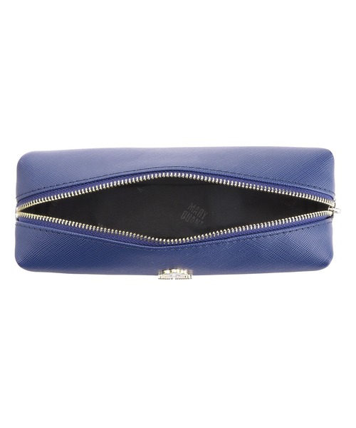 MARY QUANT（マリークワント）の「サフィアーノエポビジューデイジー スクエアペンケース（ステーショナリー・レディース・ブラック/ネイビー/ブルー/ベージュ/ピンク・FREE）」の14枚目の写真