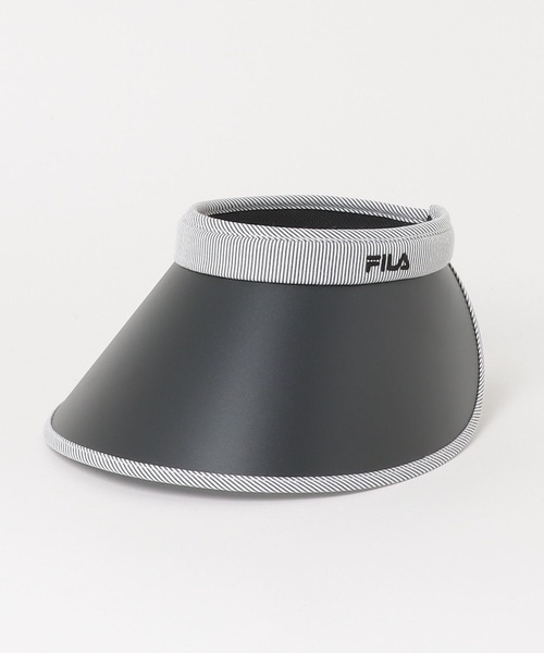 FILA(フィラ)の「【FILA/フィラ】ストライプ クリップサンバイザー(サンバイザー・レディース・ネイビー/ブラック・FREE)」の13枚目の写真