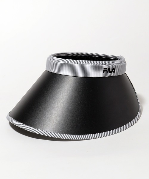 FILA(フィラ)の「【FILA/フィラ】ストライプ クリップサンバイザー(サンバイザー・レディース・ネイビー/ブラック・FREE)」の14枚目の写真
