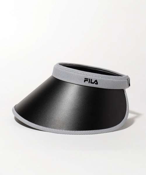 FILA(フィラ)の「【FILA/フィラ】ストライプ クリップサンバイザー(サンバイザー・レディース・ネイビー/ブラック・FREE)」の18枚目の写真